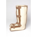 Bottes en fourrure synthétique Marron et  Écrue Imitation peau de mouton La Paire