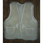 Gilet enfant en laine de mouton naturelle