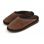 Mules / Pantoufles fourrées en peau de mouton Chocolat