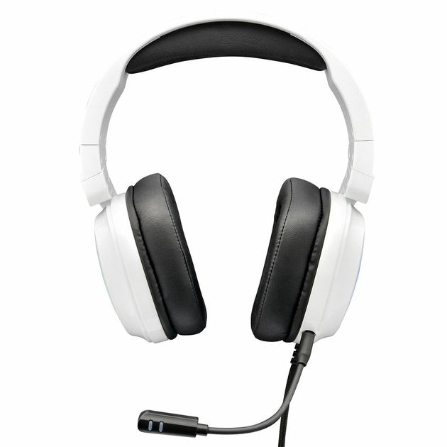 Casque Micro The G Lab Korp Radium Blanc Filaire Rgb Infinytech Reunion