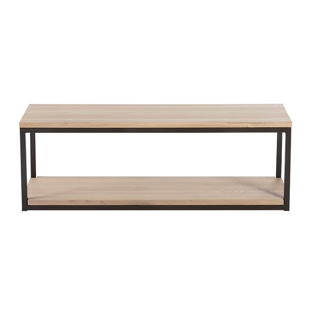 Table Basse Ch Ne Et M Tal Industriel X Cm Villa Demeure