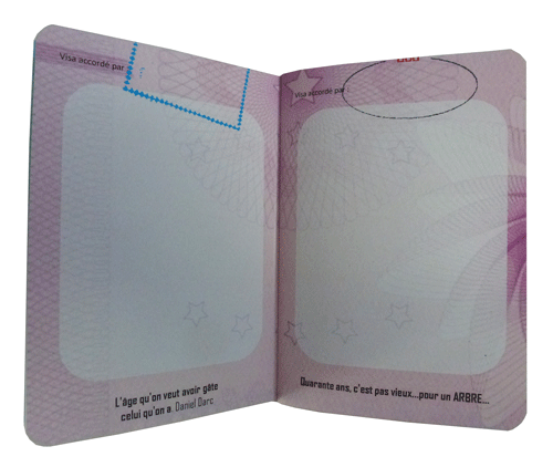 Livre D'or Anniversaire 40 Ans Format Passeport - Cadeau Original Femme Ou Homme | Fête & Souvenirs