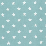 Toile enduite Etoiles fond azur 50x140 cm