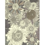 Liberty Small Suzanna gris taupe coloris F 20 x 137 cm