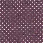 Batiste FDS figue étoiles argent 20 x 138 cm