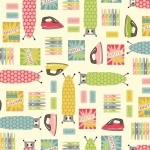 Tissu Washday buanderie 20x110 cm