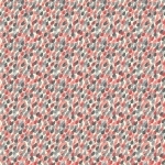 Tissu Washday gouttes de pluie coloris rouge 20x110 cm