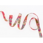 Biais Liberty Betsy Fluo thé coloris V 50cm