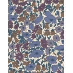 Liberty Poppy & Daisy bleu 20x135 cm