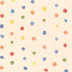 Tissu Nani Iro Colorful Pocho pois multico