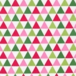 Tissu Triangles Remix coloris Garden 20x110 cm