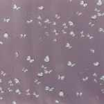 Batiste FDS papillons fond figue 20x138 cm