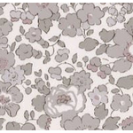 Liberty Betsy Platine gris coloris X 20x137 cm