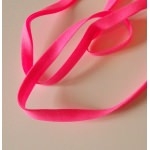 Biais fluo rose 1m