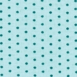 Batiste Frou-Frou Pois Bora bora lagoon fond clair 20x140 cm