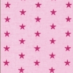 Batiste Frou-Frou Etoiles Camélia fond clair 20x140 cm