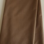 Tissu chintz marron glacé