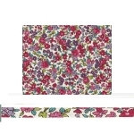 Cordon Spaghetti Frou-Frou Fleuri rose violet vert coloris 13 / 50cm