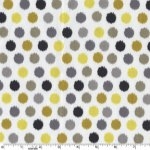 Tissu Pois Flocons 20x110 cm