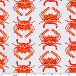 Tissu Crabes Sea Pacific 40x110 cm