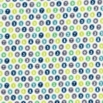 Tissu Just my type Color keys coloris breeze