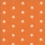 Batiste Frou-Frou Etoiles Douceur Mandarine 20x140 cm