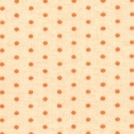 Batiste Frou-Frou Pois Douceur mandarine fond clair 20x140 cm