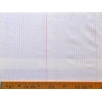 Tissu Cahier d'écolier 3 mètres x150 cm
