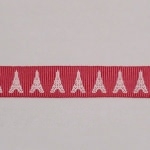 Ruban Tour Eiffel fushia 1m