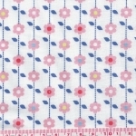 Tissu vintage Fleurs 20x140 cm