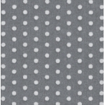 Batiste Frou-Frou Pois ciel d'orage 20x140 cm