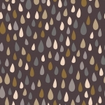 Tissu Il pleut il mouille coloris Canon de fusil par Aime comme Marie 20x140 cm
