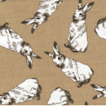 Popeline Lapins 25x140 cm