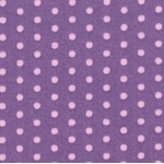 Batiste Frou-Frou Pois Lavande rosée 20x140 cm