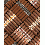 Tissu Man Cave Cigares 40x110 cm