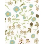 Liberty Mirabelle beige bleu coloris B 20x135 cm