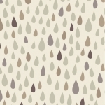 Tissu Il pleut il mouille coloris Galet par Aime comme Marie 20x140 cm
