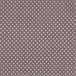 Toile enduite mini pois fond figue 50x140 cm