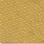 Popeline mini pois moutarde 20x140 cm