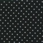 Tissu Première Etoile mini star coloris réglisse