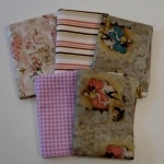 Lot Moulin Rouge #2 +vichy + rayures,  2m, 5x 40 cm