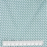 Batiste de coton Noeuds émeraude 20x130 cm