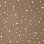 Tissu Première Etoile coloris noix 3 mètres x 140 cm