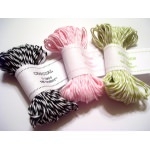 Baker's Twine lot de 3x 15 yards (3x13,7m) Blossom / Charcoal / Honeydew