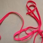 Passepoil Fluo rose 10 mètres