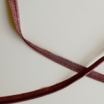 Passepoil lamé rose 10m