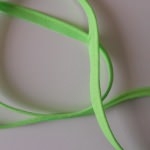 Passepoil Fluo vert 1m