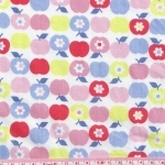 Tissu vintage Pommes 20x140 cm