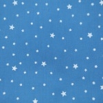 Tissu Première Etoile coloris curaçao 3 mètres x 140 cm