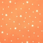 Tissu Première Etoile coloris melon